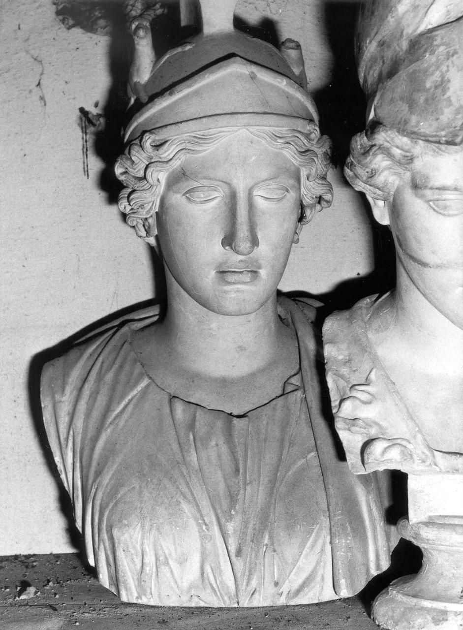 BUSTO DI MINERVA (scultura) - bottega italiana (seconda metà sec. XIX)