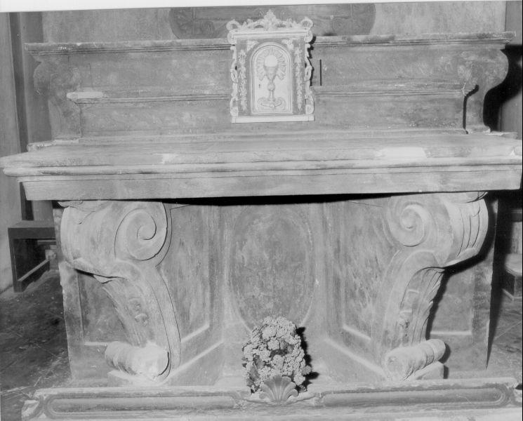 altare maggiore - ambito toscano (prima metà sec. XIX)