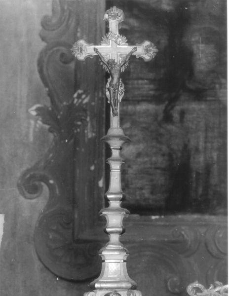 croce d'altare - ambito toscano (seconda metà sec. XIX)