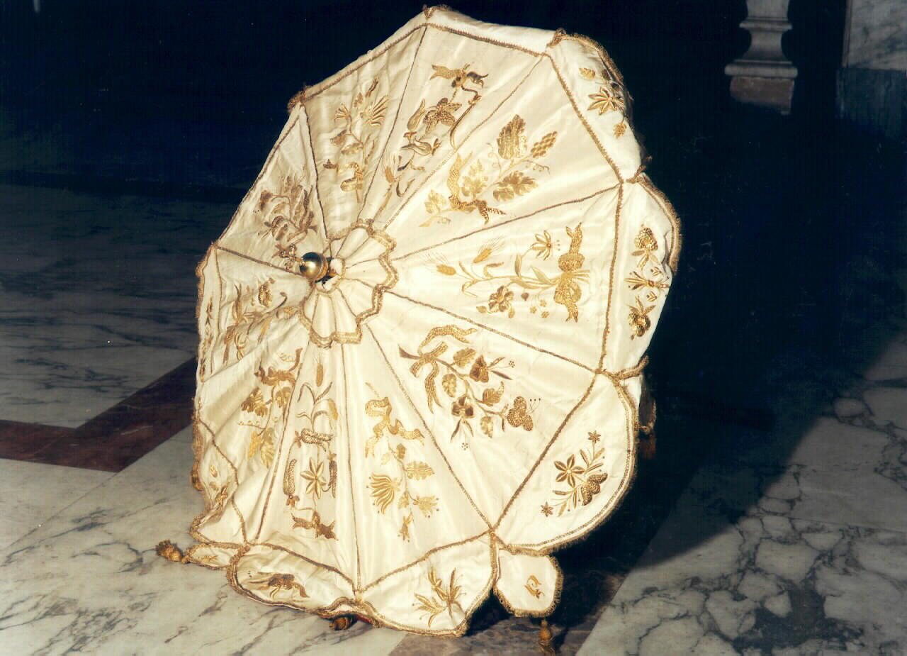 ombrellino processionale - manifattura siciliana (Prima metà sec. XIX)