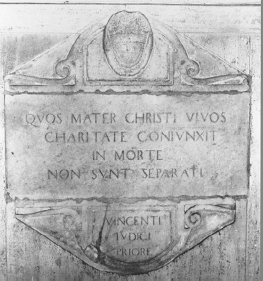 lapide tombale - ambito italiano (sec. XVIII)