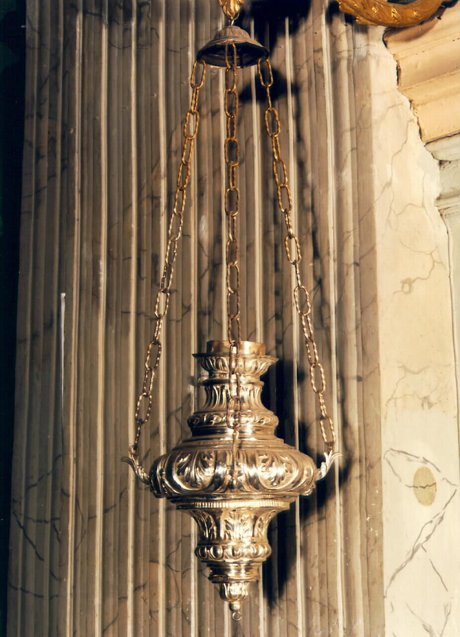 lampada pensile, serie - bottega siciliana (sec. XIX)