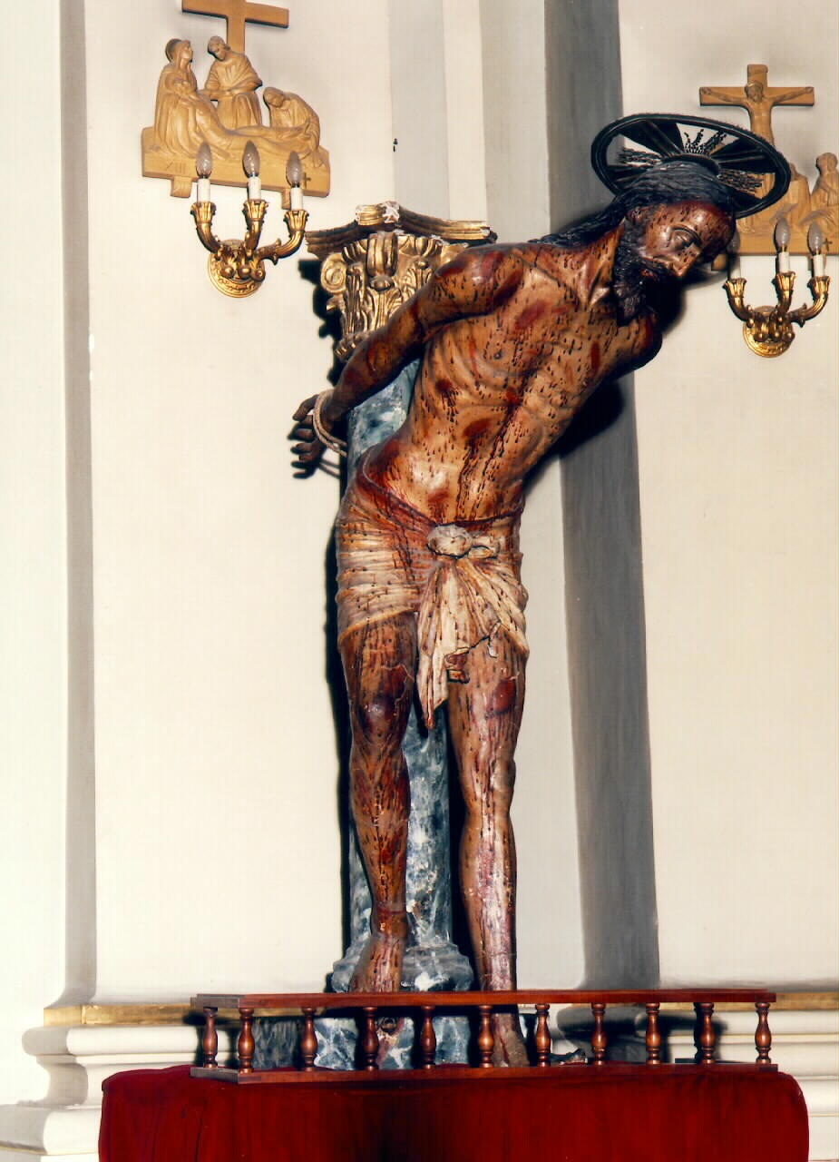 Cristo alla colonna (statua) - ambito siciliano (sec. XVII)