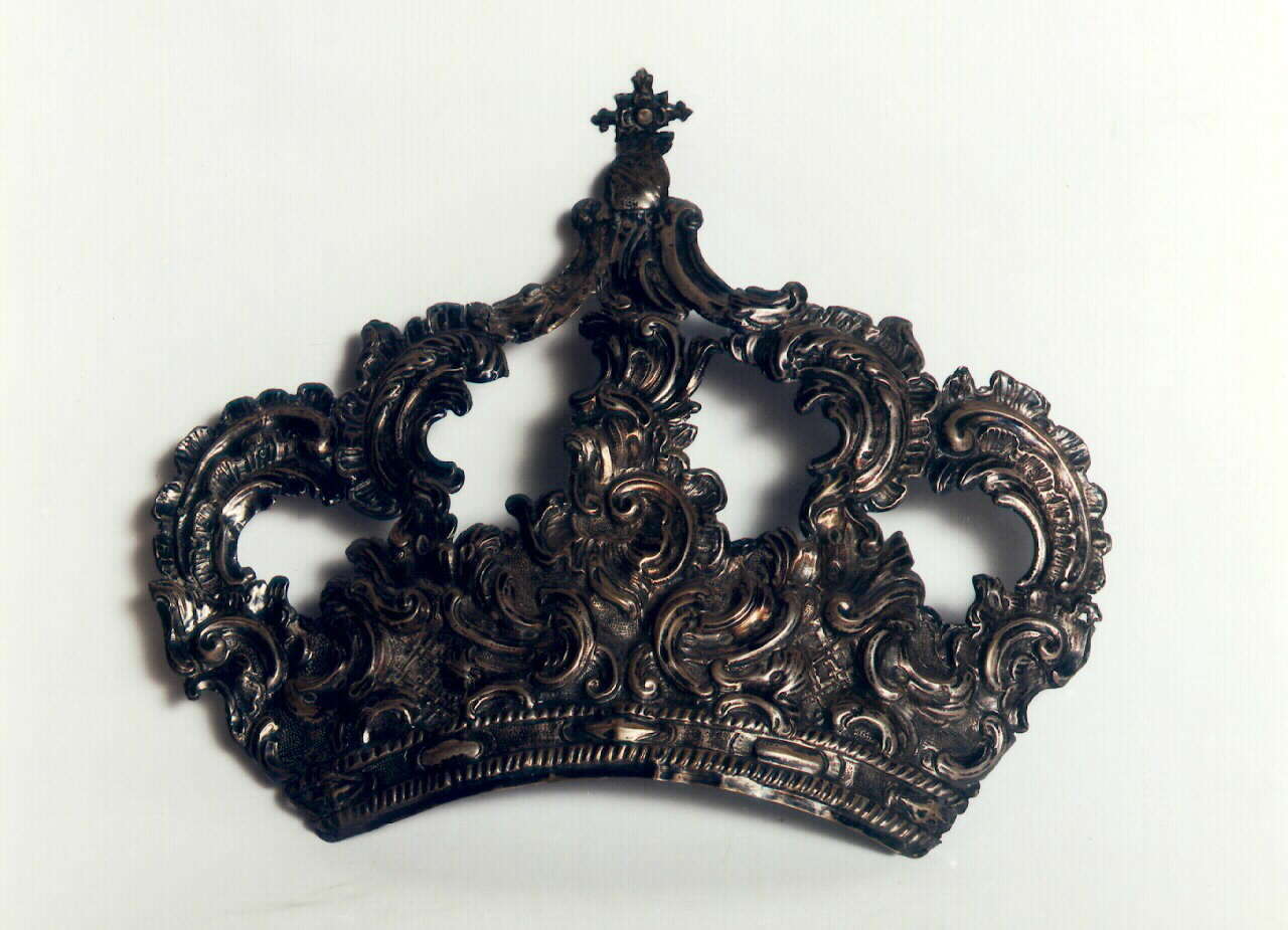 corona da quadro - bottega siciliana (sec. XVIII)