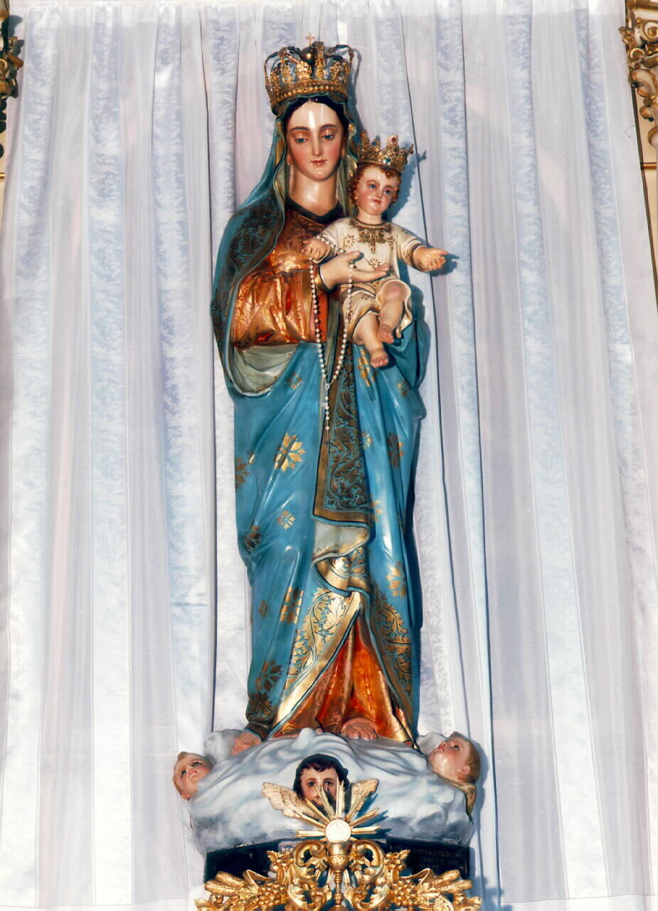 Madonna con Bambino (statua) - ambito siciliano (sec. XX)