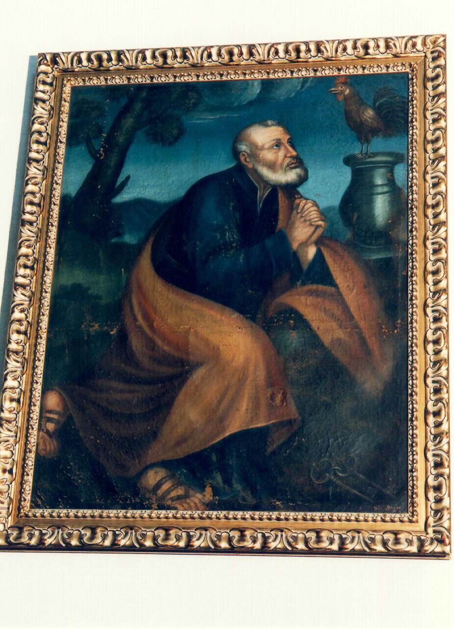 pentimento di San Pietro (dipinto) - ambito siciliano (Seconda metà sec. XIX)