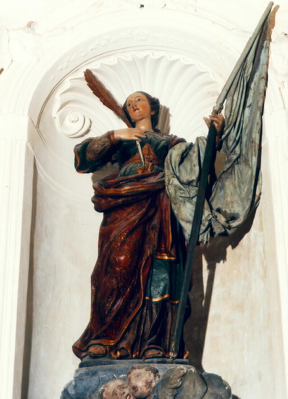 Sant'Orsola (statua) - ambito siciliano (Seconda metà sec. XVIII)