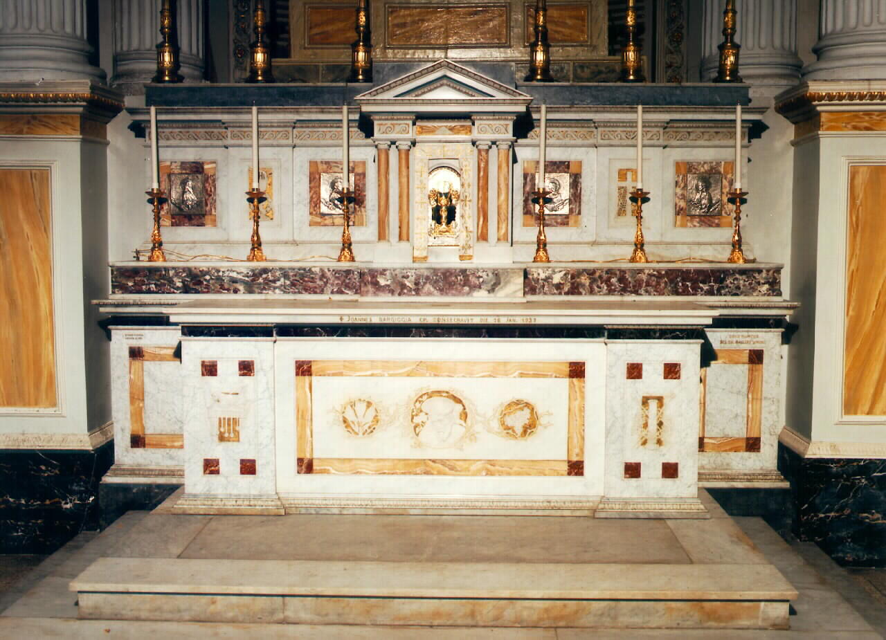 altare maggiore - ambito catanese (sec. XX)