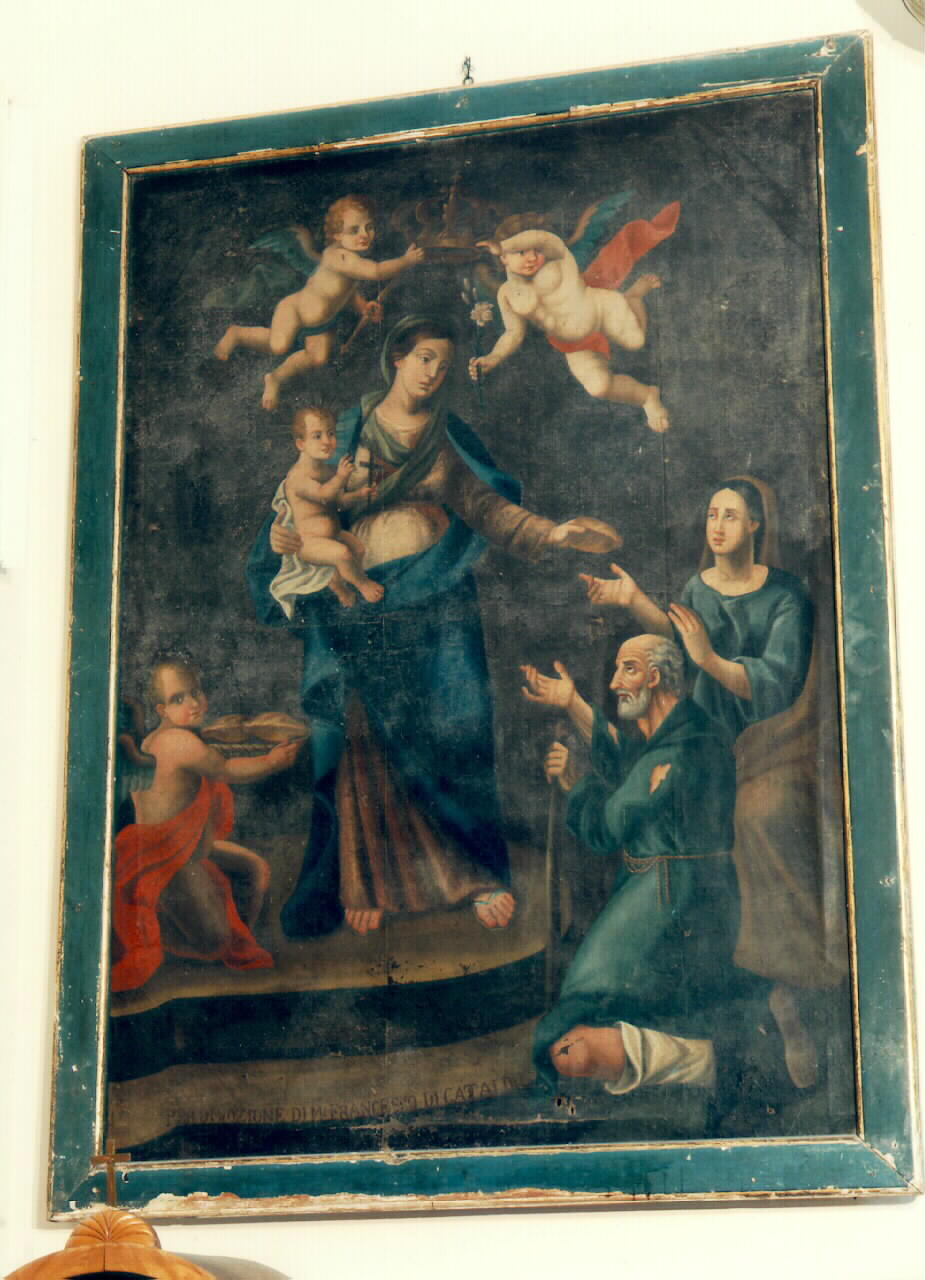 Madonna dei pellegrini (dipinto) - ambito siciliano (Prima metà sec. XIX)
