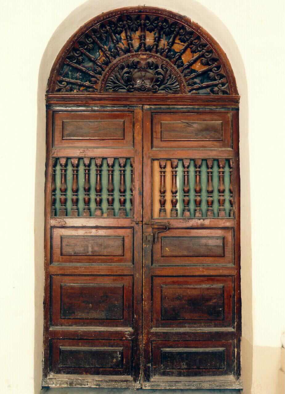 porta, serie - produzione siciliana (Seconda metà sec. XIX)