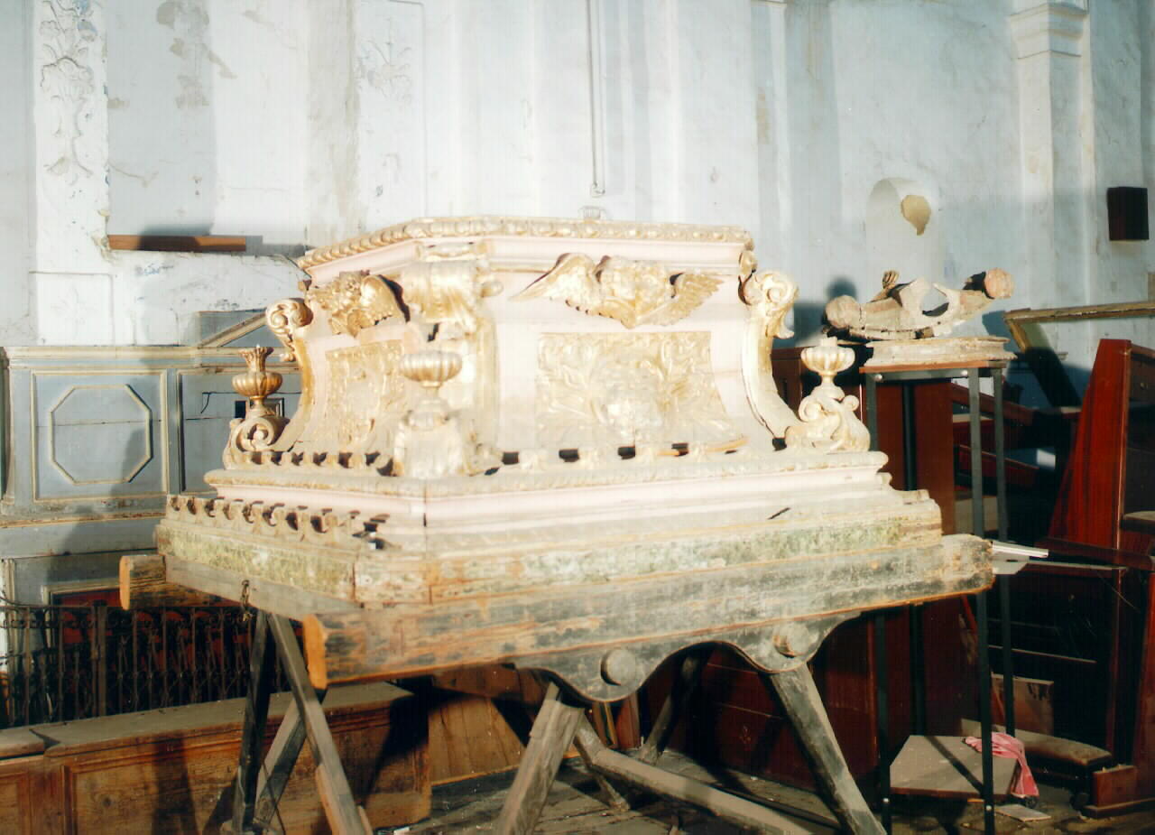 macchina processionale - produzione siciliana (Seconda metà sec. XVIII)