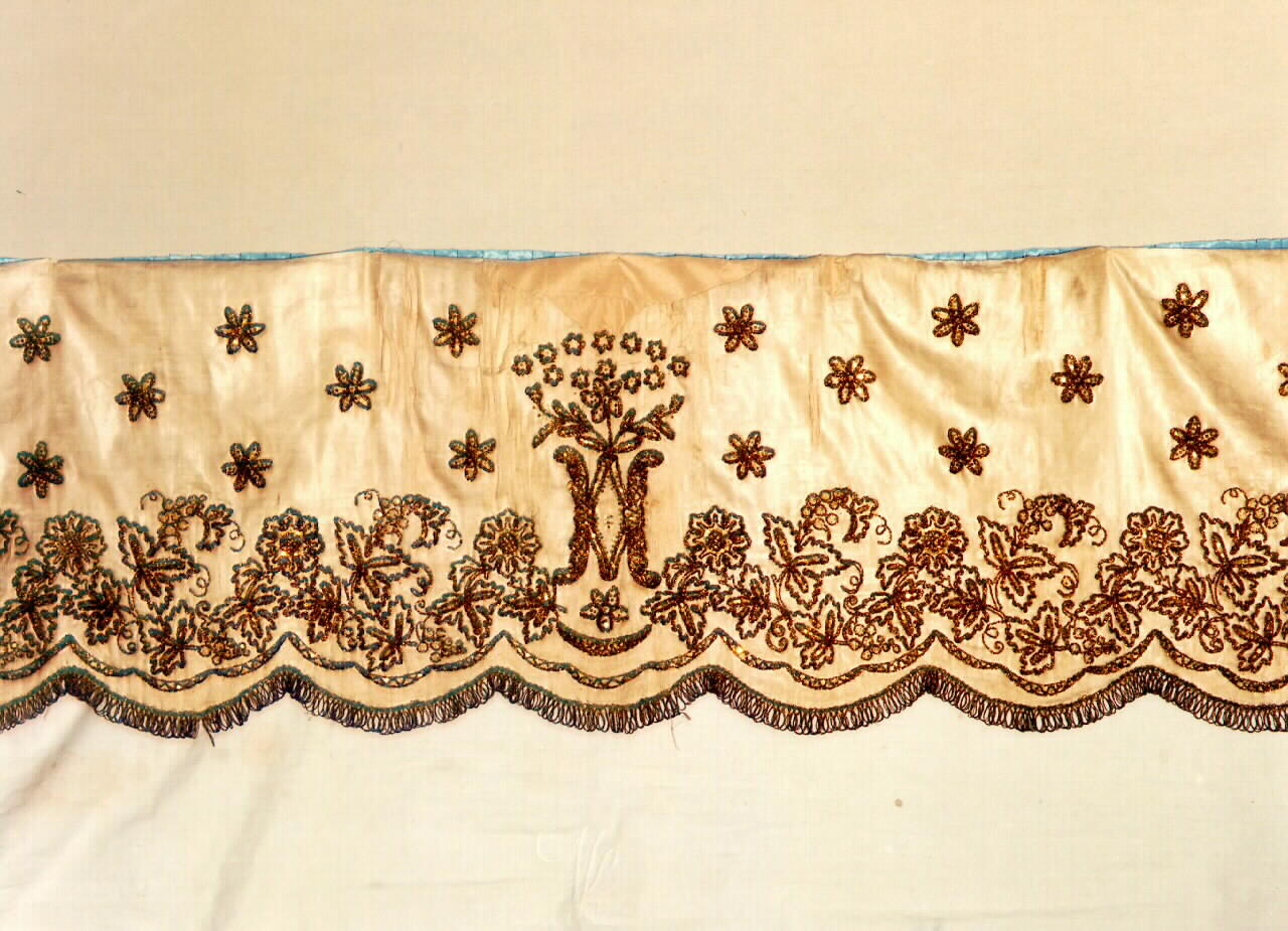 guarnizione di tovaglia d'altare - manifattura siciliana (Seconda metà sec. XIX)