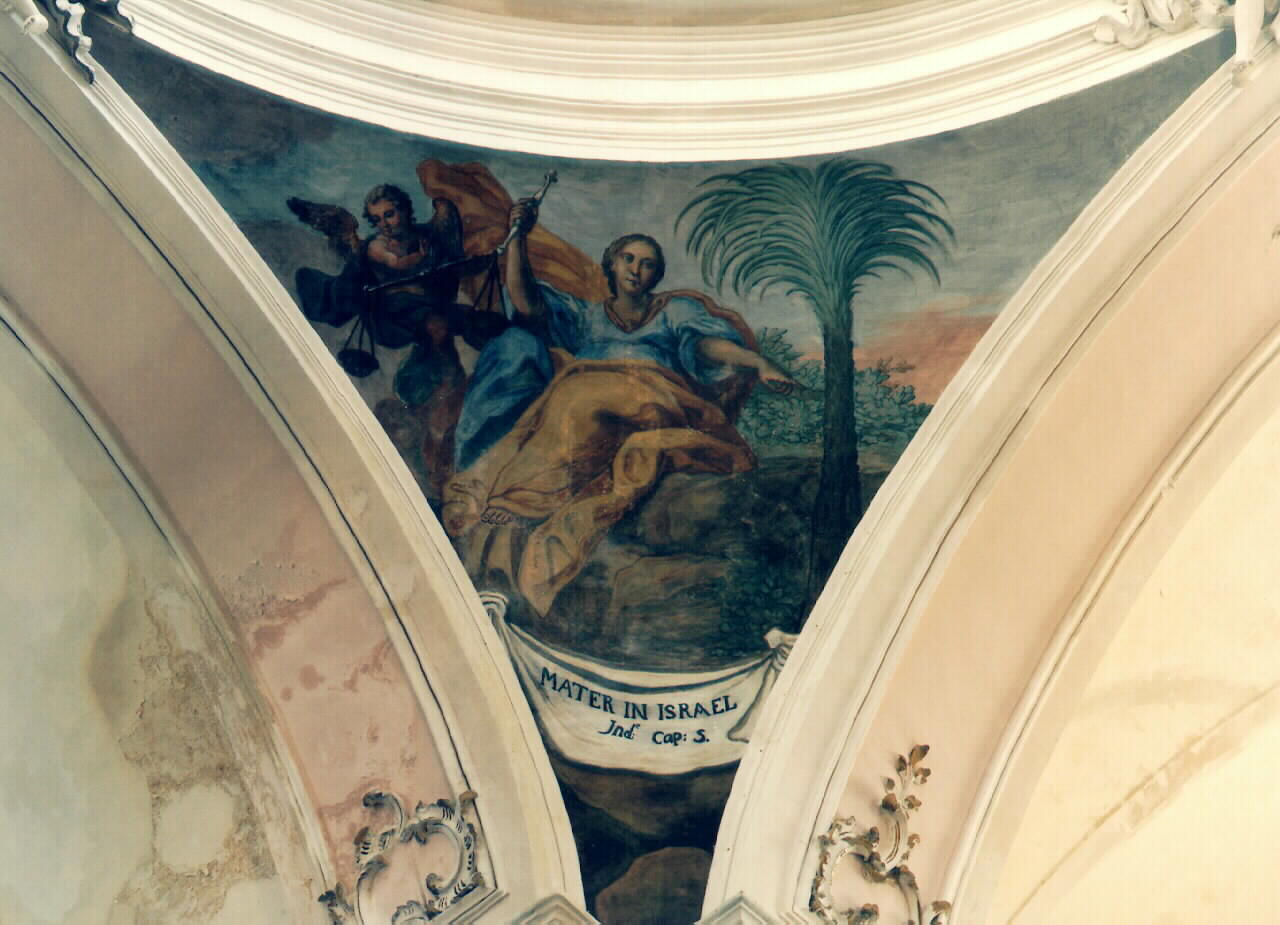 Debora (dipinto murale) - ambito siciliano (Seconda metà sec. XVIII)