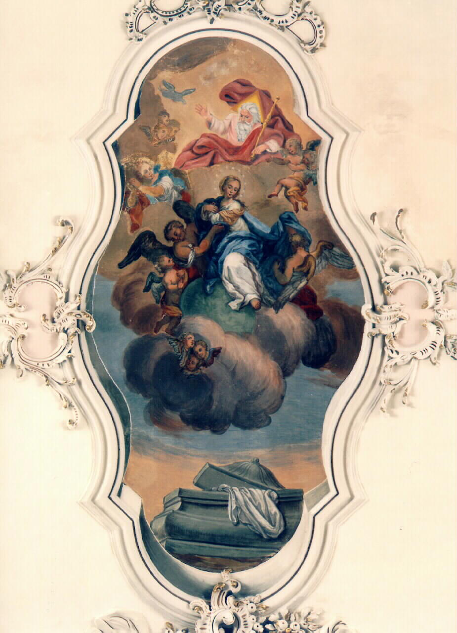 assunzione della Madonna (dipinto) - ambito siciliano (Seconda metà sec. XVIII)
