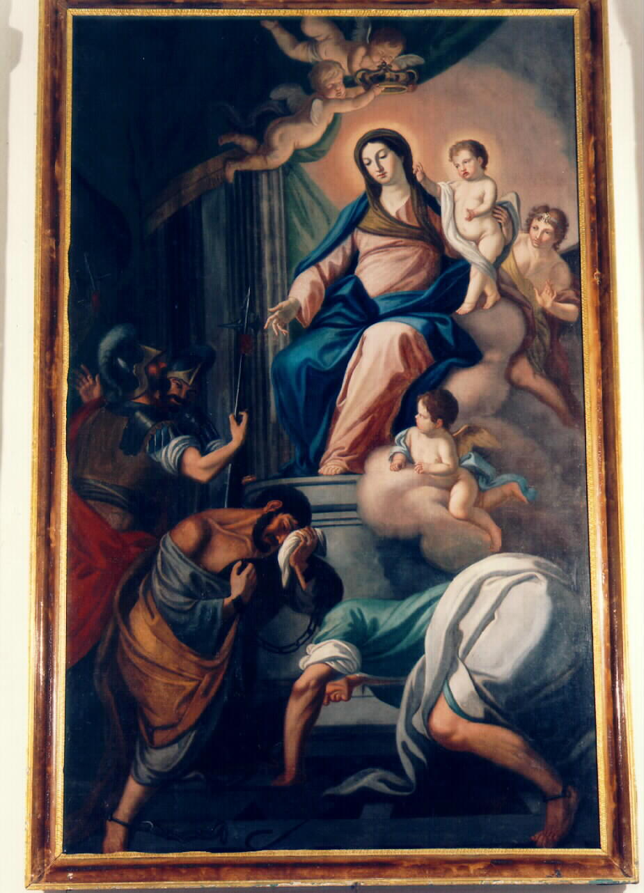Madonna della catena, Madonna con Bambino (dipinto) - ambito siciliano (Metà sec. XIX)