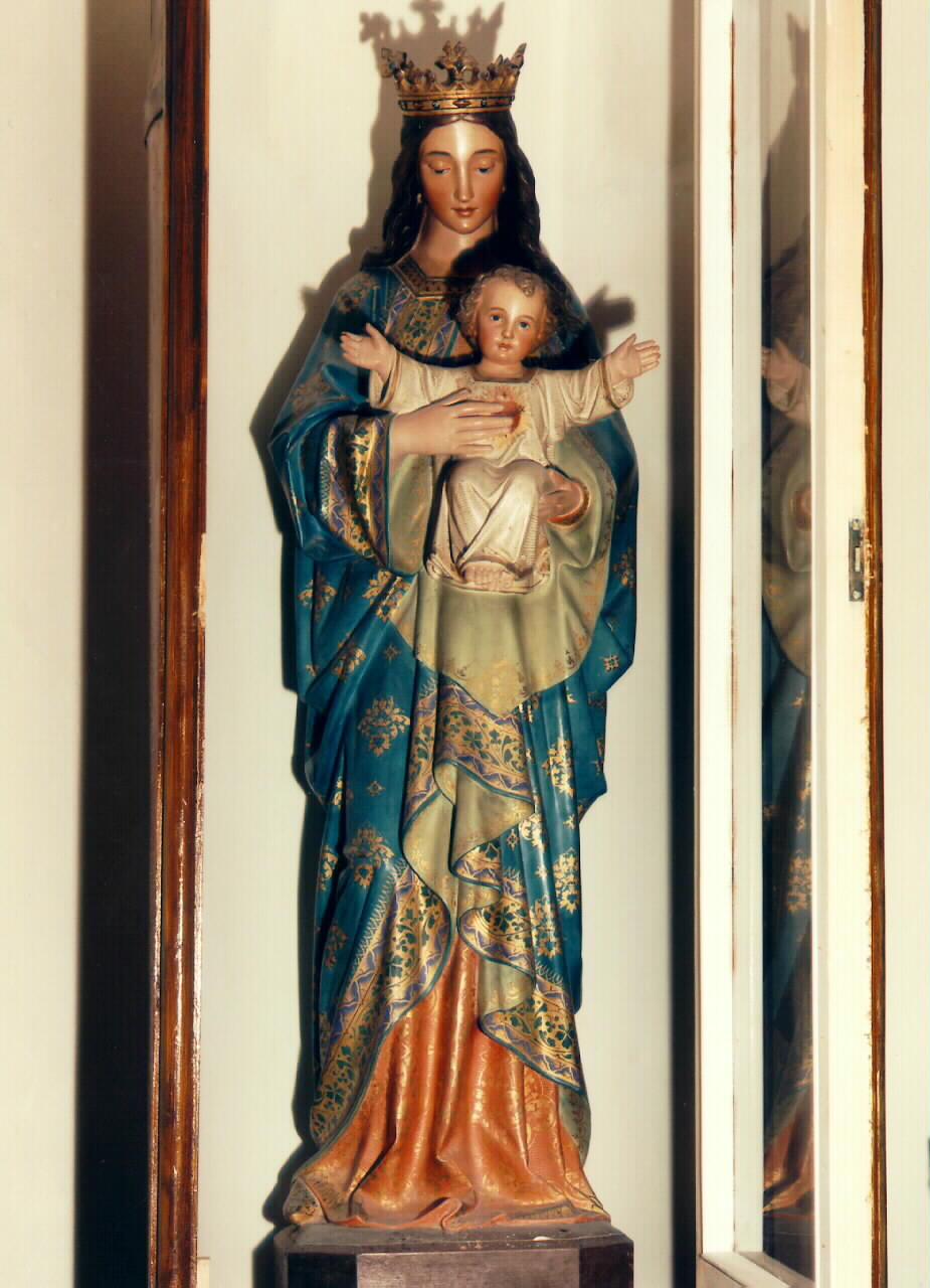 Madonna con Bambino (statua) - ambito siciliano (inizio sec. XX)