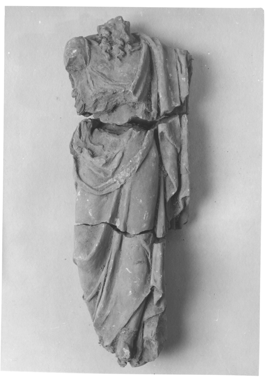 figura maschile (scultura, frammento) di Cacciatori Benedetto (cerchia) (secondo quarto sec. XIX)