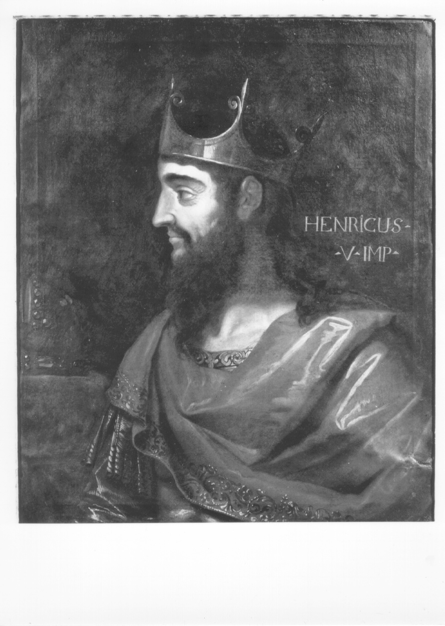 ritratto di Enrico V imperatore (dipinto, opera isolata) - ambito tedesco (prima metà sec. XVII)
