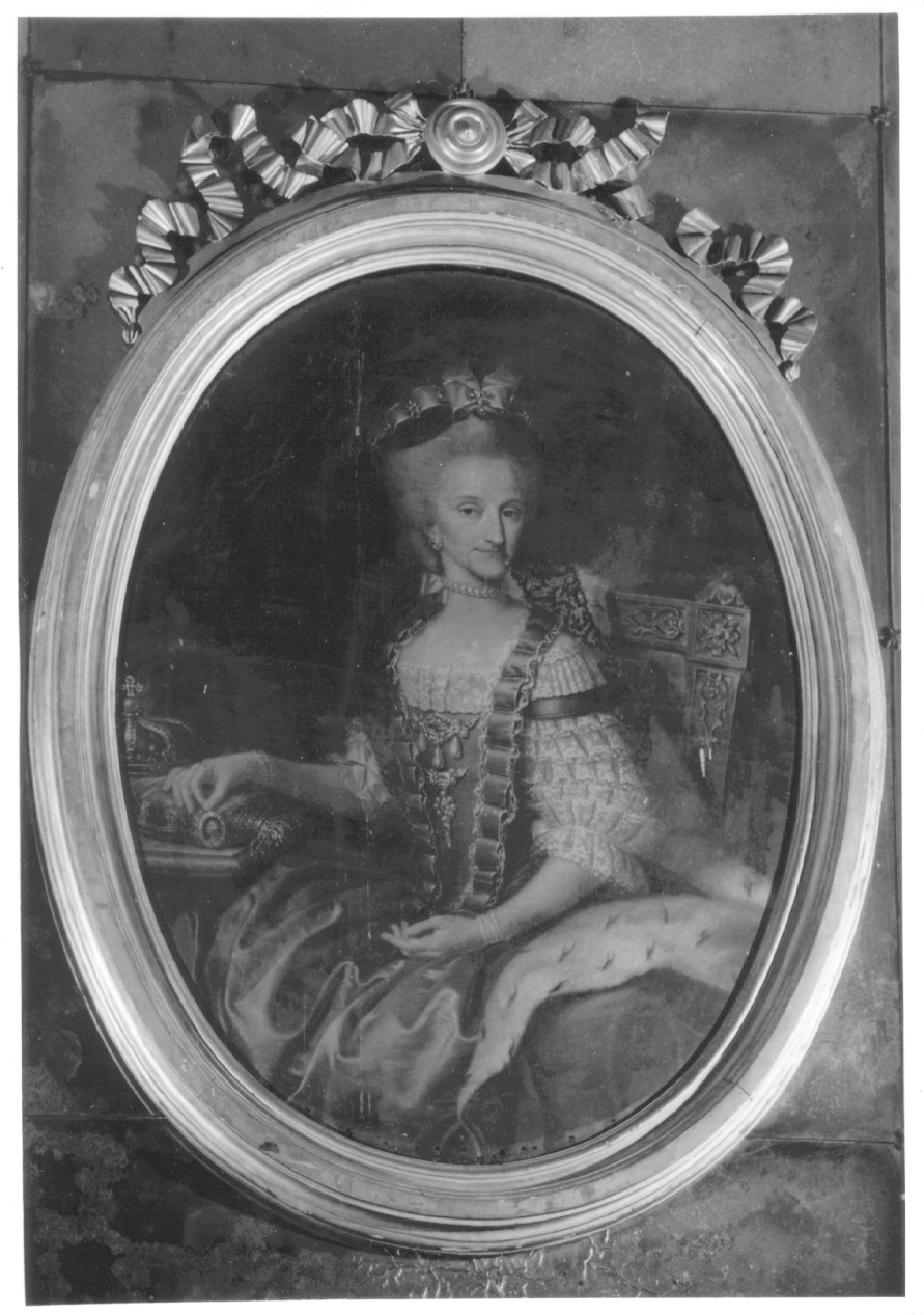 ritratto di Maria Antonia Ferdinanda di Borbone Spagna (dipinto, opera isolata) - ambito piemontese (ultimo quarto sec. XVIII)