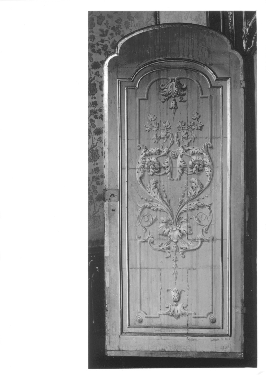 motivi decorativi a volute (porta) di Milocco Michele Antonio (metà sec. XVIII)