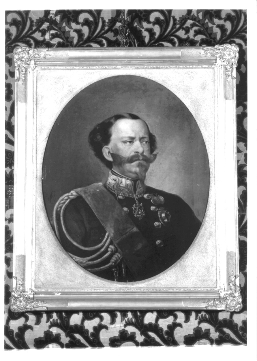 ritratto di Vittorio Emanuele II di Savoia (dipinto, opera isolata) di Sereno Costantino (sec. XIX)