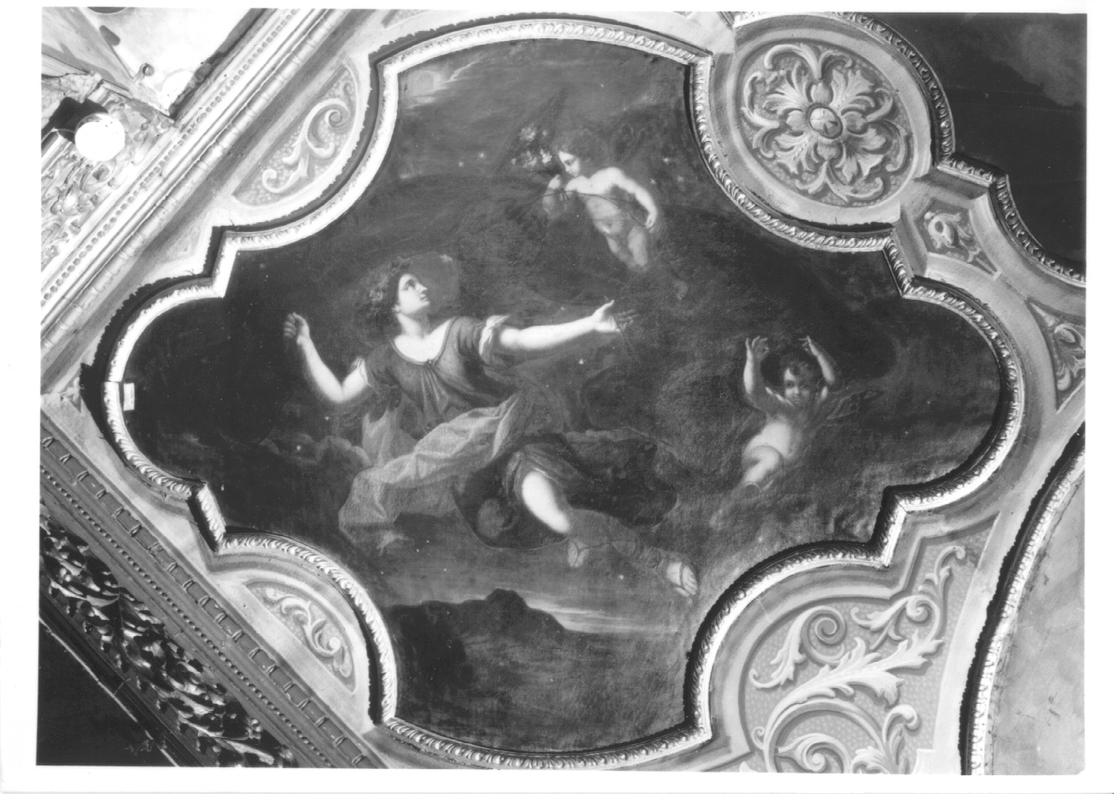 Notte (dipinto, opera isolata) - ambito piemontese (terzo quarto sec. XVII)