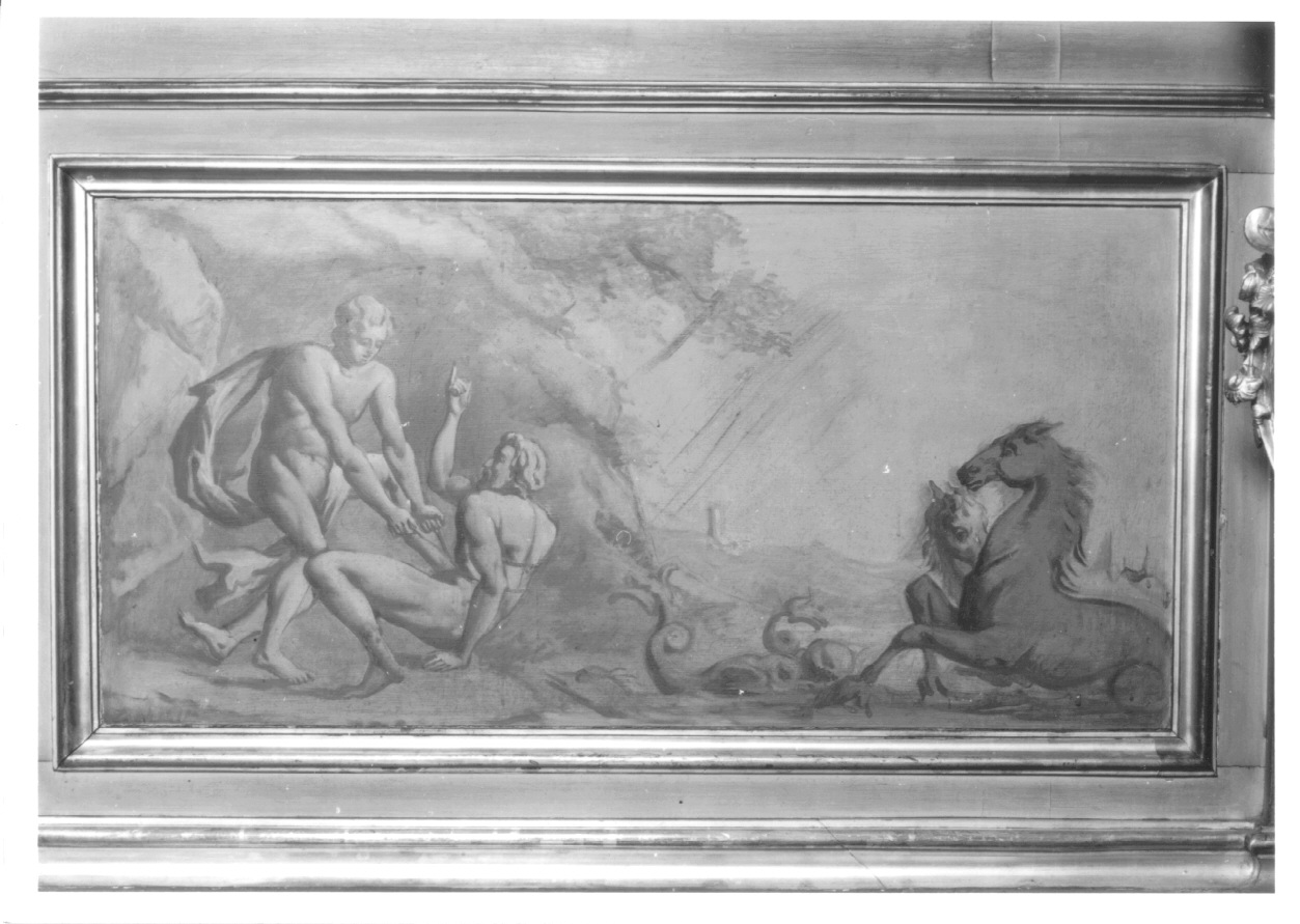 Ercole libera Prometeo (dipinto, elemento d'insieme) - ambito piemontese (seconda metà sec. XIX)