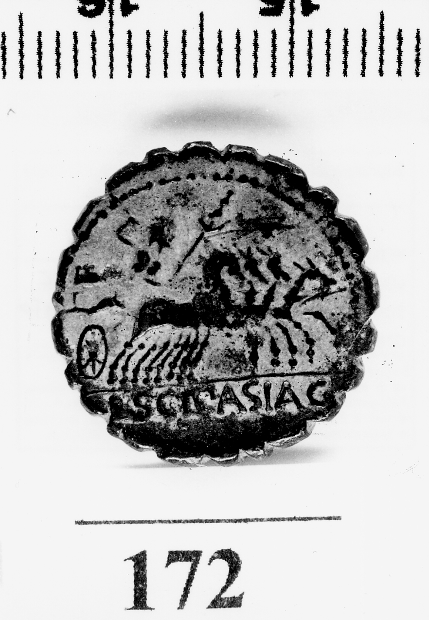 moneta - denario serrato (sec. II a.C)