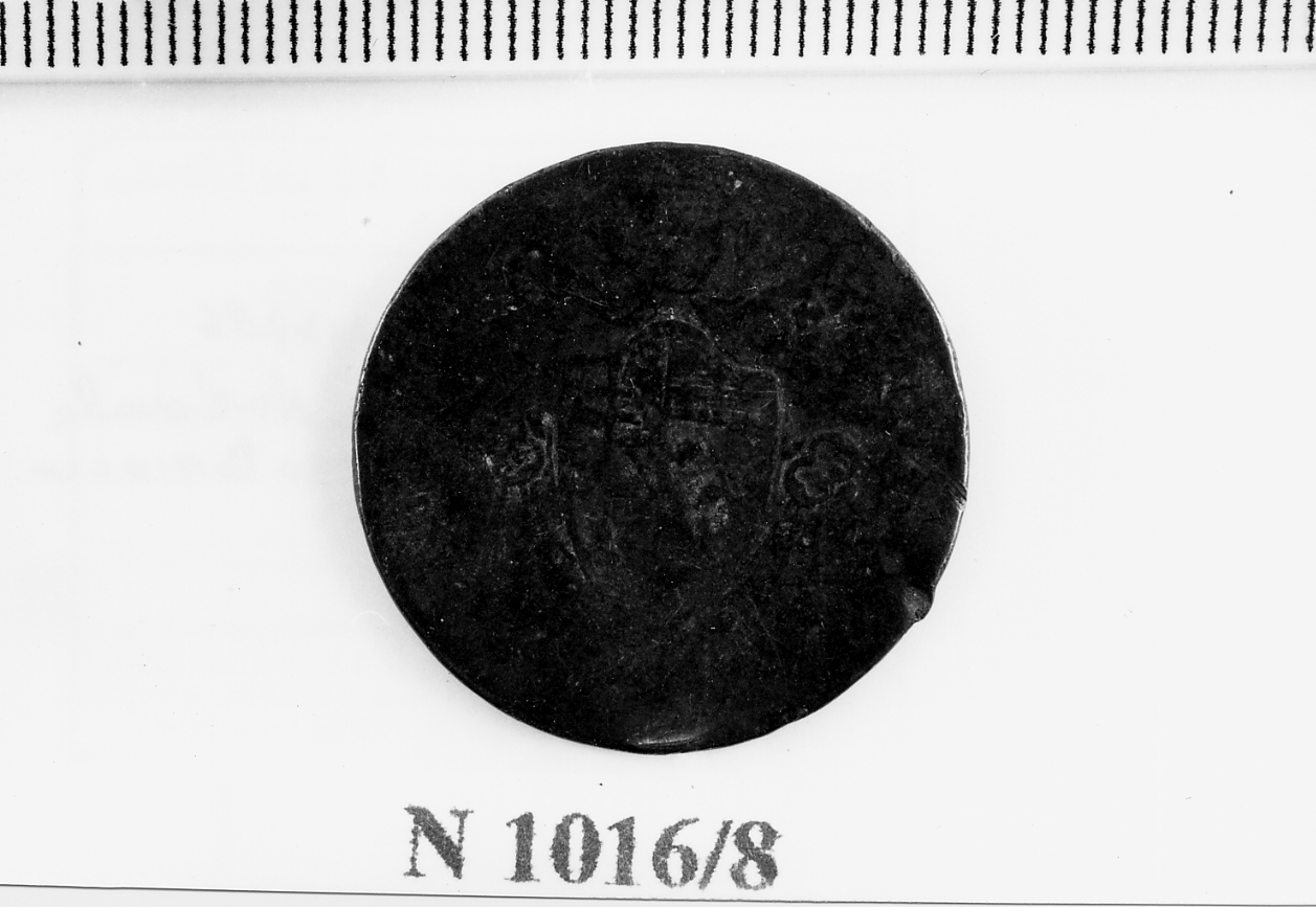 moneta - mezzo baiocco (sec. XIX d.C)