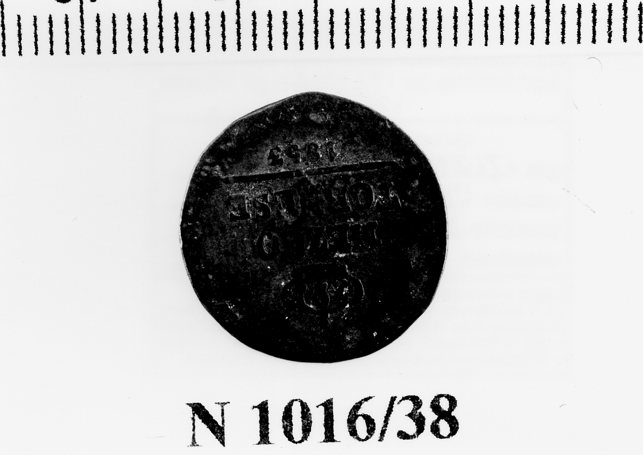 moneta - mezzo tornese (seconda metà sec. XIX d.C)