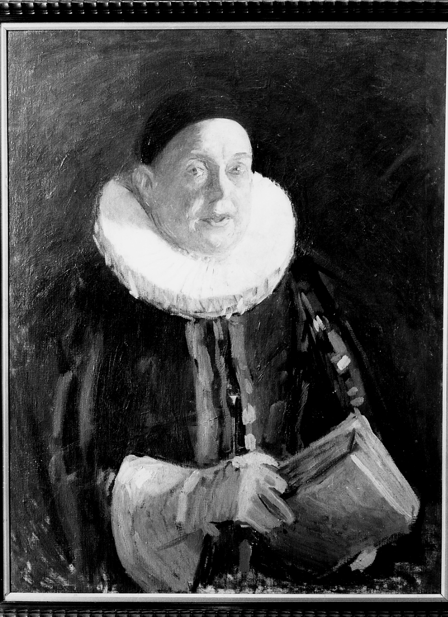ritratto di cortigiano, ritratto d'uomo (dipinto) - ambito Italia centrale (sec. XIX)