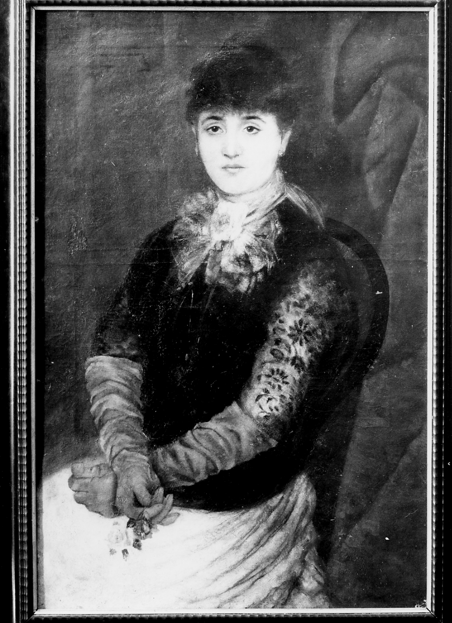 ritratto di donna (dipinto) - ambito Italia centrale (sec. XIX)