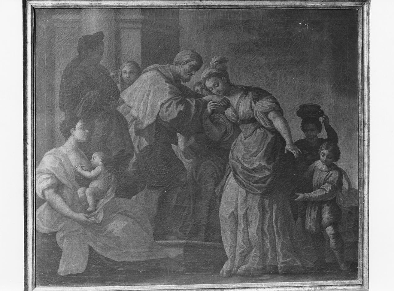 scena biblica (dipinto) - ambito Italia centrale (sec. XIX)