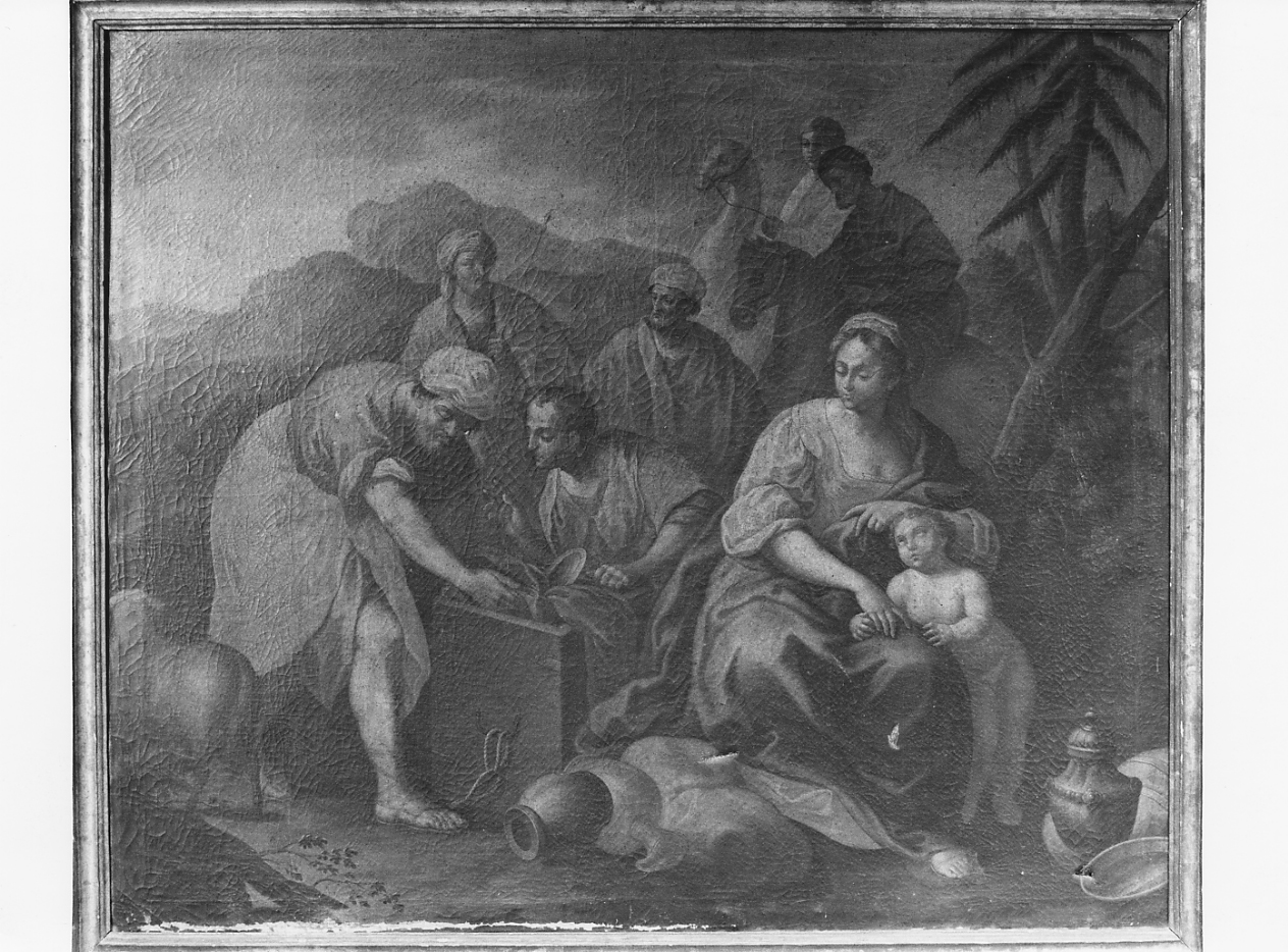 scena biblica (dipinto) - ambito Italia centrale (sec. XIX)
