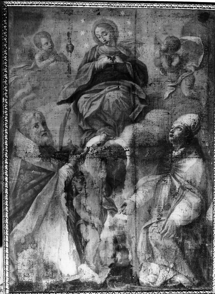 Maria in cielo, assunzione della Madonna (dipinto, opera isolata) - ambito Italia centrale (sec. I)