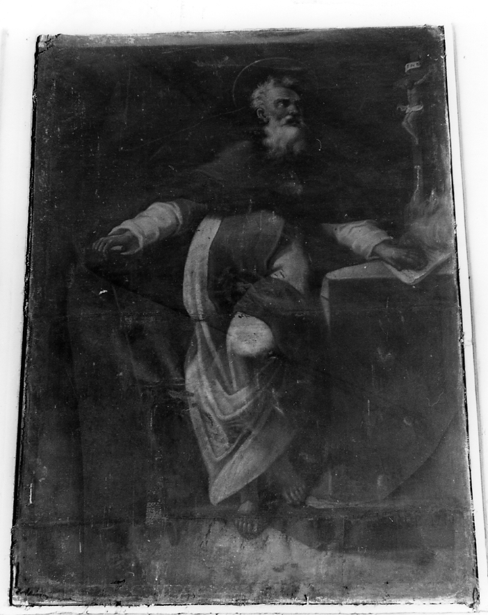 Sant'Antonio Abate, Sant'Antonio Abate (dipinto, opera isolata) - bottega Italia centrale (sec. XVIII)