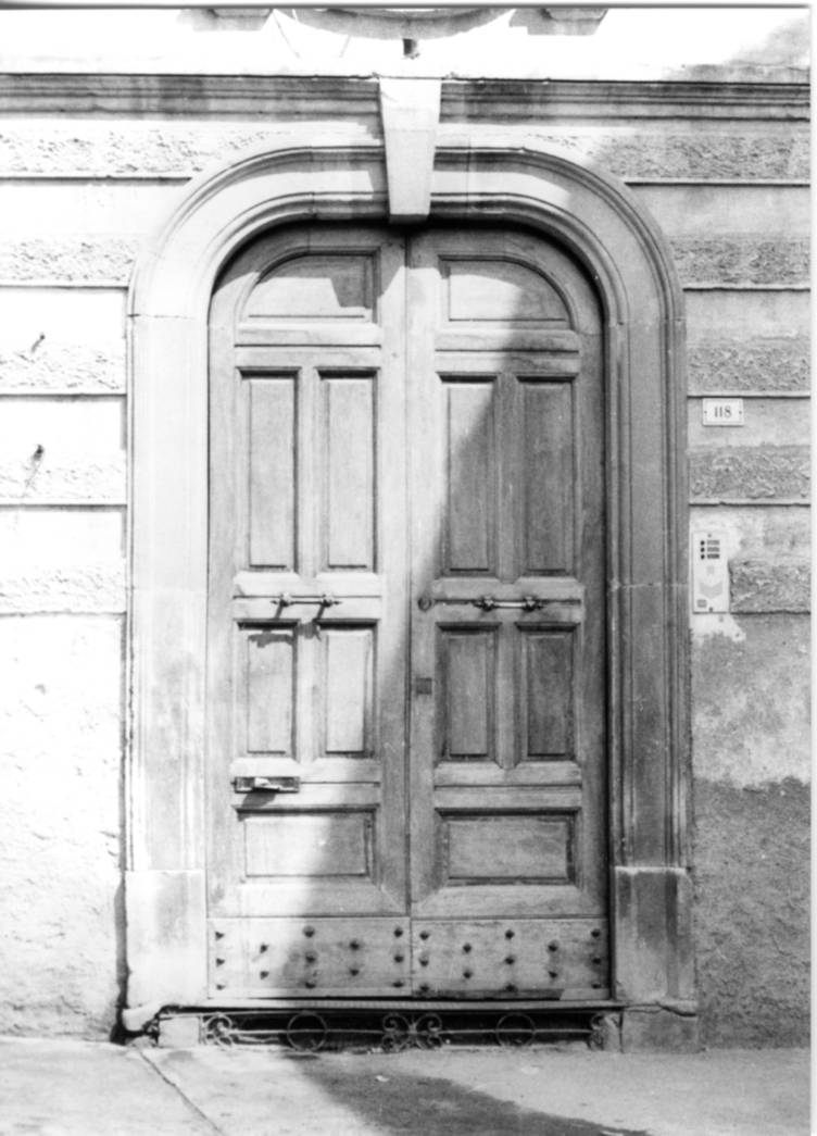 portale, opera isolata - bottega Italia centrale (fine/inizio secc. XIX/ XX)
