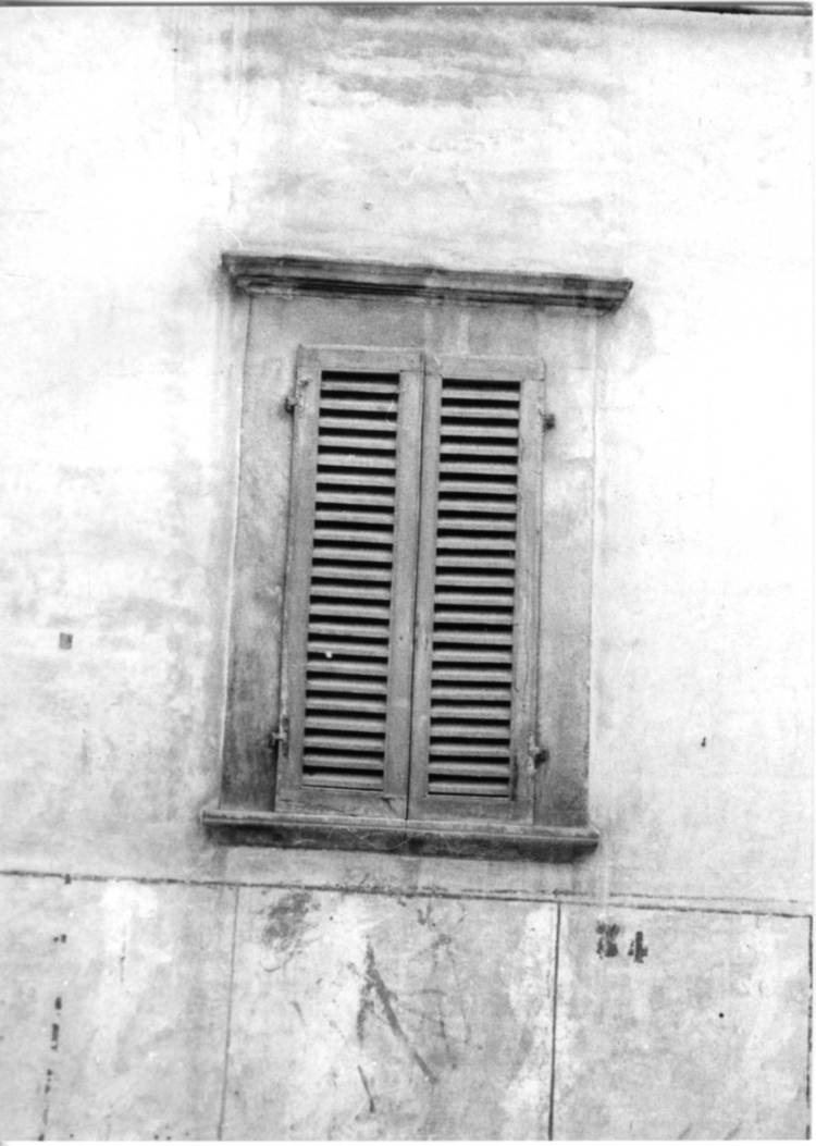 finestra, serie - bottega Italia centrale (fine/inizio secc. XIX/ XX)