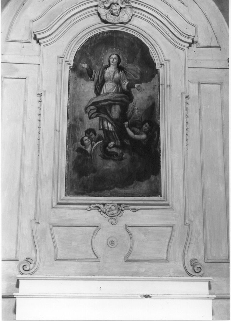 Immacolata Concezione (dipinto, opera isolata) - ambito Italia centrale (sec. XIX)