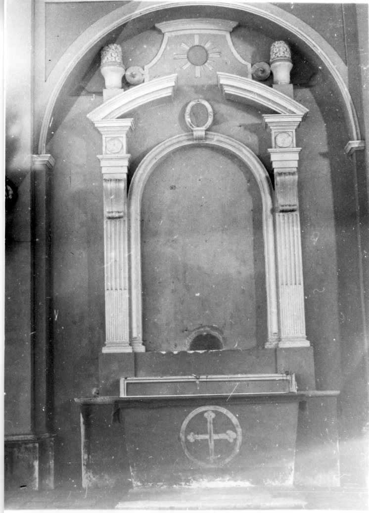 altare, opera isolata - bottega Italia centrale (fine/inizio secc. XVI/ XVII)