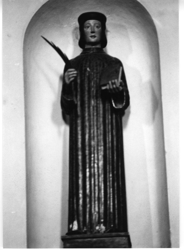 S. Damiano (statua, opera isolata) - bottega Italia centrale (sec. XVI)