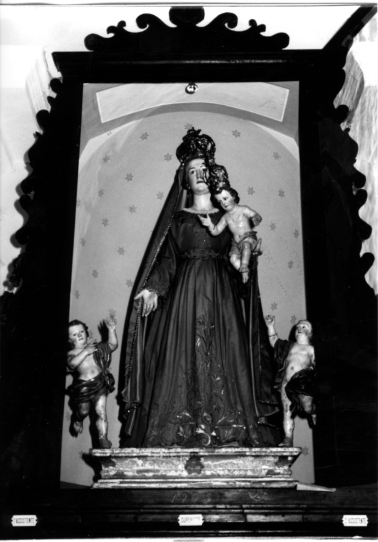 Madonna col Bambino (statua, opera isolata) - bottega Italia centrale (sec. XIX)