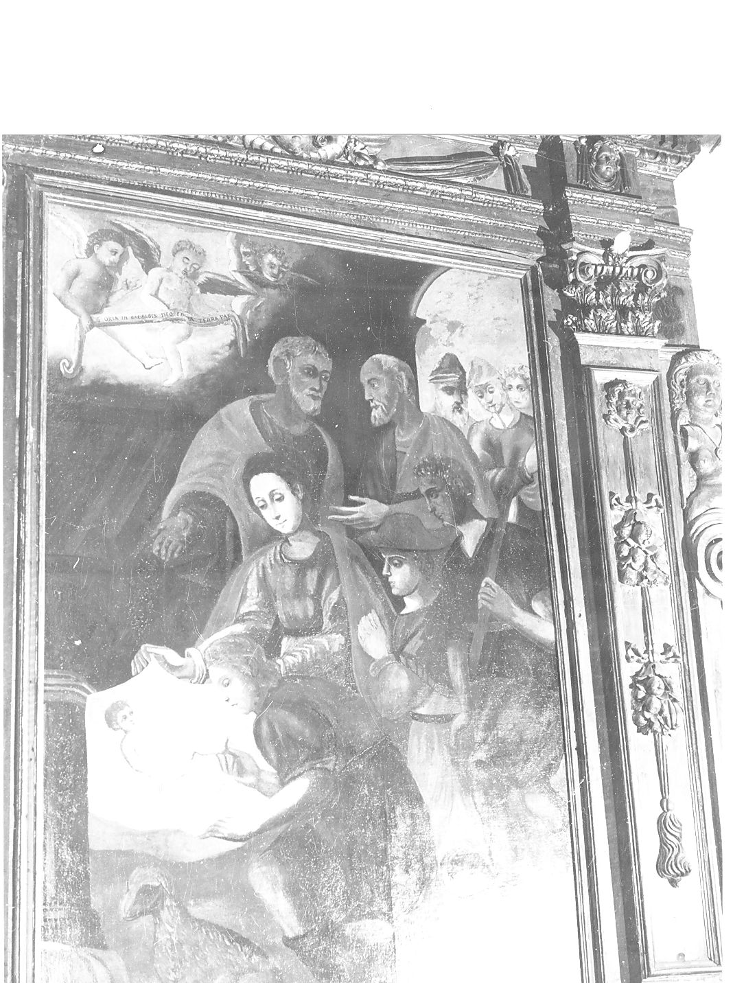 natività di Gesù (dipinto) - ambito Italia centrale (sec. XVII)