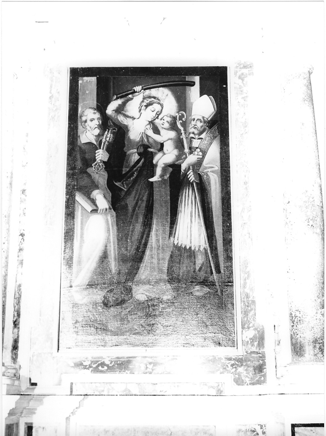 Madonna del Soccorso (dipinto, opera isolata) - ambito Italia centro-meridionale (sec. XVII)