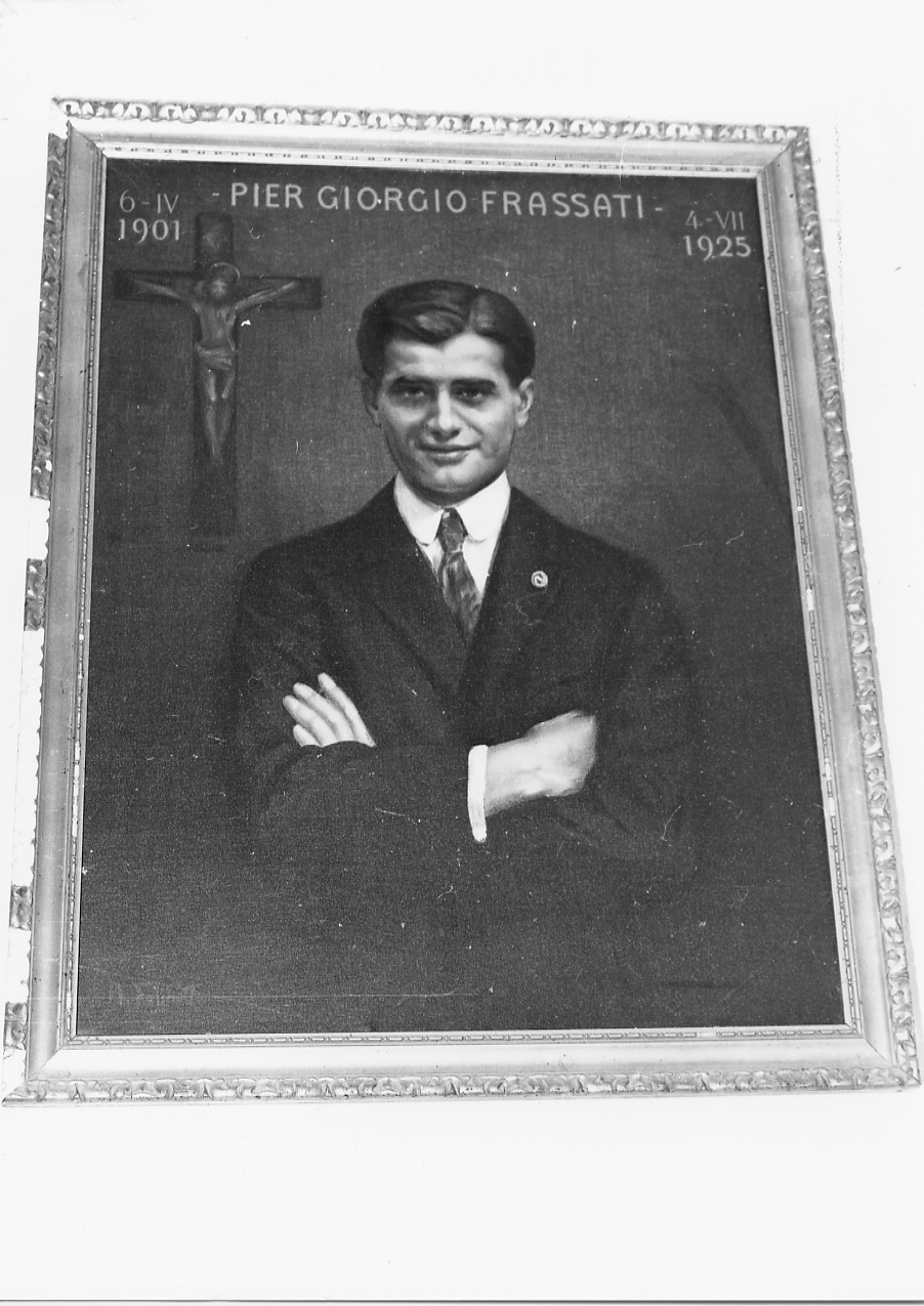 Pier Giorgio Frassati (dipinto) di Falchetti Alberto (sec. XX)