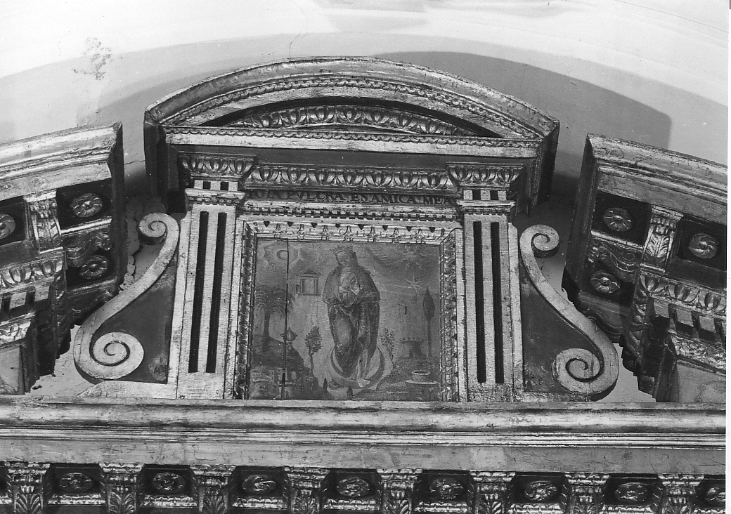 Madonna del Rosario (dipinto, opera isolata) - ambito abruzzese (seconda metà sec. XVI)