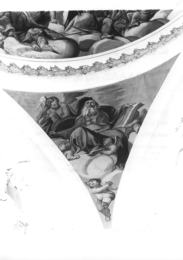 San Matteo Evangelista (dipinto, opera isolata) di Borsillo Francesco Antonio (attribuito) (sec. XVII)