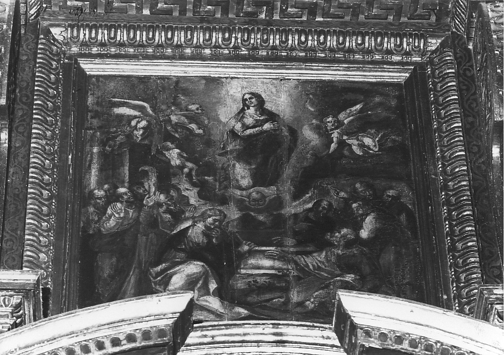 L'ascensione di Maria, assunzione della Madonna (dipinto, opera isolata) - ambito abruzzese (fine/inizio secc. XVI/ XVII)