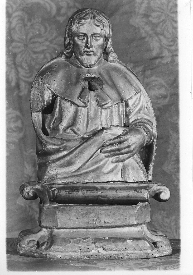 reliquiario - a busto, opera isolata - bottega abruzzese (metà sec. XVII)