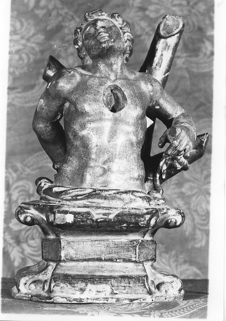 reliquiario - a busto, opera isolata - bottega abruzzese (sec. XVII)